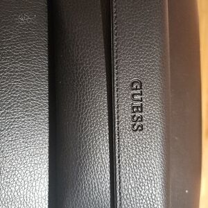 Guess Black Textured Belt Bag